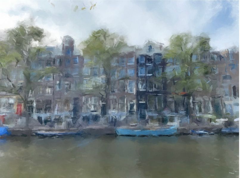 Amsterdam Herengracht by Marianna Pobedimova