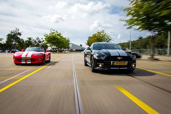 Dodge Viper en Ford Mustang