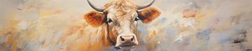 Cow Art 101945 by ARTEO Paintings