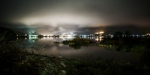La nuit du lac Kawaguchi