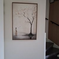 Photo de nos clients: Japandi, Arbre à papillons par Caroline Guerain, sur toile
