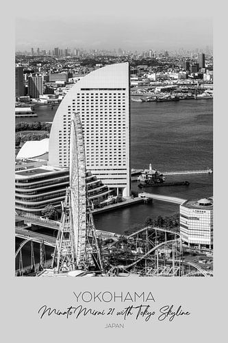 À l'honneur : Yokohama et la silhouette de Tokyo sur Melanie Viola