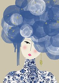 Cool blue by Mirjam Duizendstra