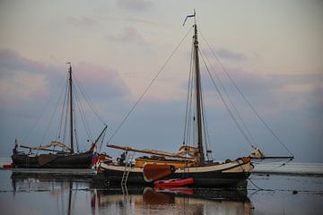 Boote auf dem Vlielands Wad