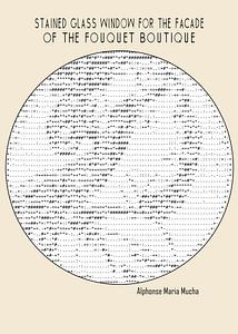 Buntes Glasfenster (Ascii-Kunst)