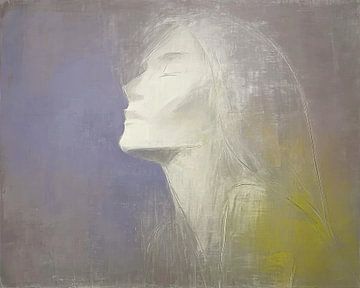 Female Profile | Soft Profile by ARTEO Paintings