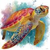 Zeeschildpad van Gelissen Artworks