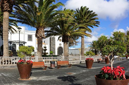 Altstadt von San Bartolomé auf Lanzarote von Gisela Scheffbuch