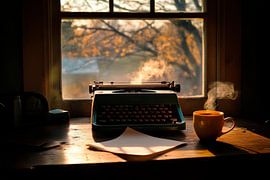 Kreatives Schreibambiente von Poster Art Shop