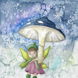 De kleine fee in de winter van Sandra Steinke