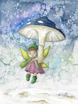 De kleine fee in de winter van Sandra Steinke