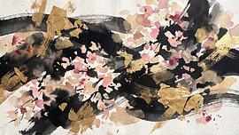 Sakura Golden Cascade éphémère sur Siti Zuliana
