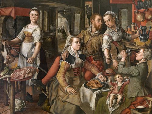 Allegorie van de onvoorzichtigheid, Joachim Beuckelaer