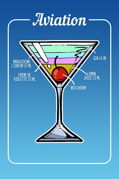 Luchtvaart Cocktail van ColorDreamer