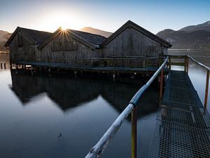 Sonnenaufgang am Kochelsee