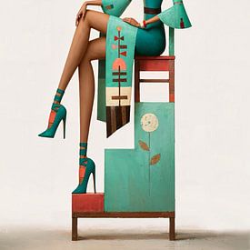 Juste assis sur Harry Hadders Design