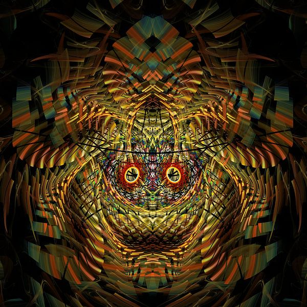 Fractal van Rosa Fotoart