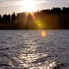 Magische natuur van Zweden. Zonsondergang aan het water van Karijn | Fine art Natuur en Reis Fotografie