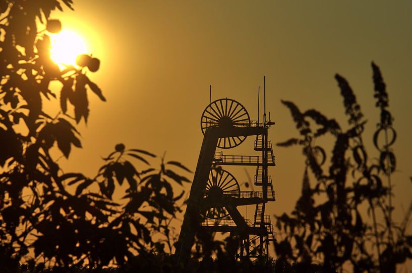 Zonsondergangssilhouet van Edgar Schermaul