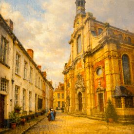 Walking through the past at the Beguinage of Lier by Geert Van Baelen