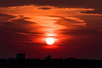 Coucher de soleil sur Marinella Geerts