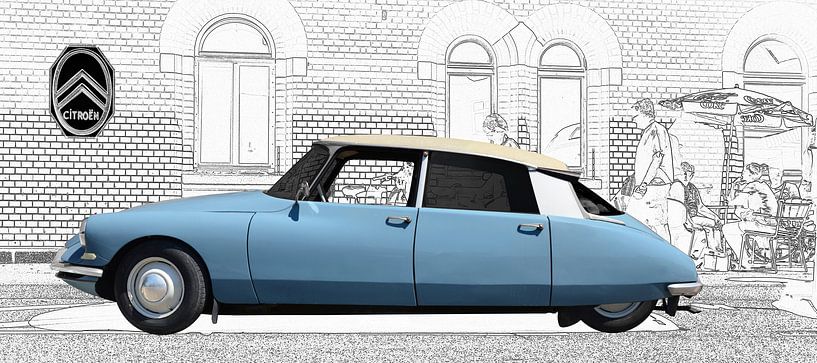 Citroen ID 19 in Originalfarbe von aRi F. Huber