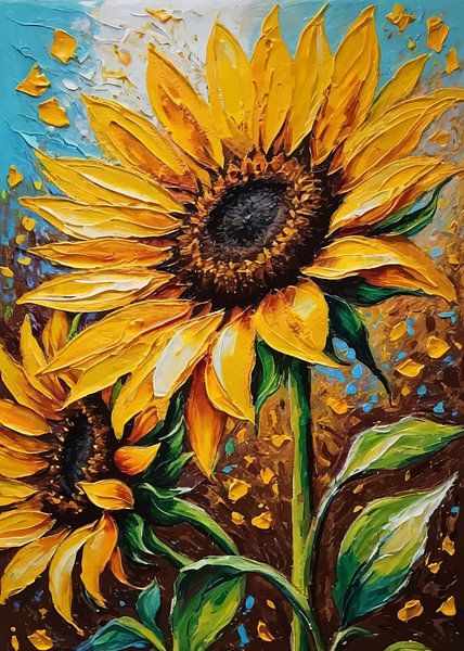 Sunflowers by MIROKKU