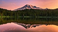 Sunrise Mount Rainier, Bundesstaat Washington, Vereinigte Staaten von Henk Meijer Photography Miniaturansicht