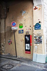 Mur/façade à Montmartre