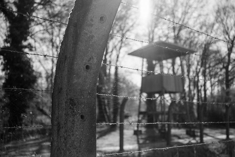 Camp Vught - in schwarz-weiß von Willem Laros | Reis- en landschapsfotografie