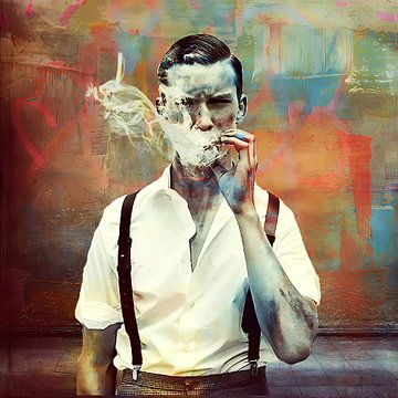 Smoking by Marja van den Hurk