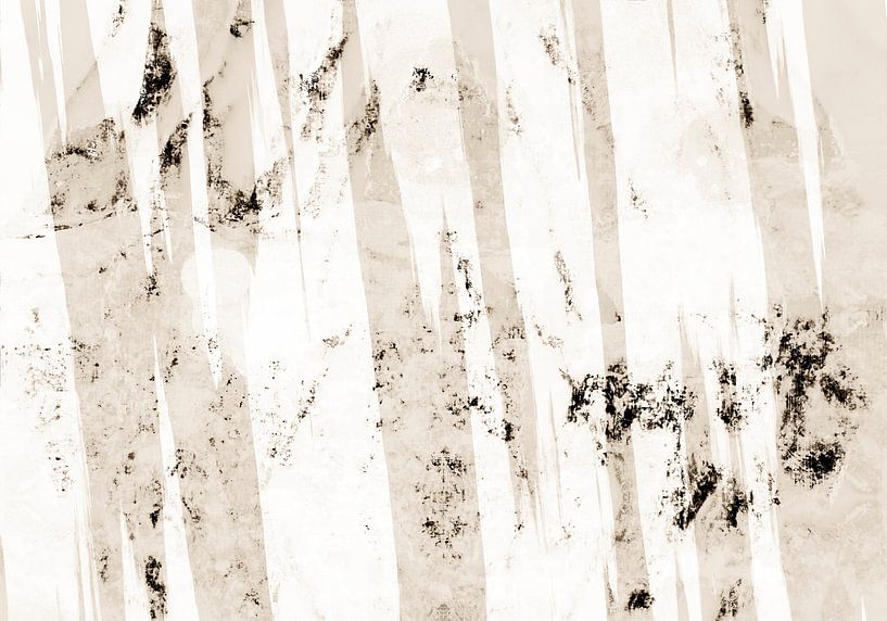 Nordic Abstract by Mad Dog Art