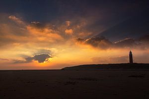 Phare de Texel sur Beschermingswerk voor aan uw muur