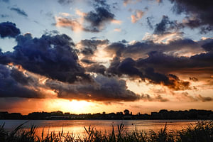 Sonnenaufgang Wolke Fotografie Himmel Blau Gold Niederlande