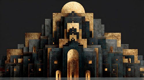 De Gouden Ziggurat - Luxe Art Deco Architectuur