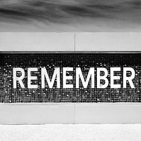 Remember bij Utah Beach, Normandië, Frankrijk van Anita Hermans