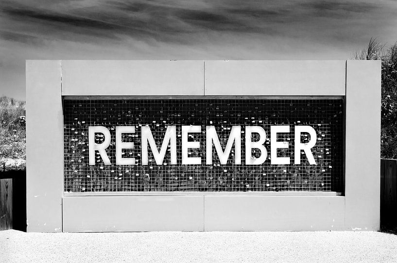 Remember at Utah Beach, Normandy, France by Anita Hermans