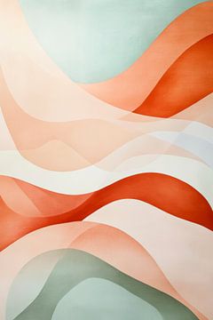 Waves of colours by Poster Art Shop