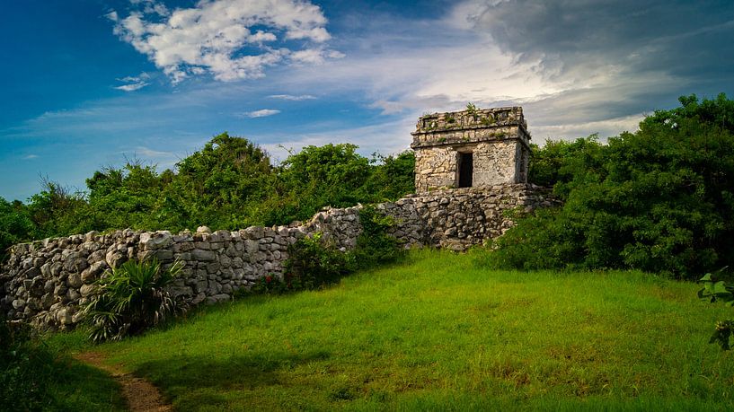 Tempel Tulum von Dennis Werkman