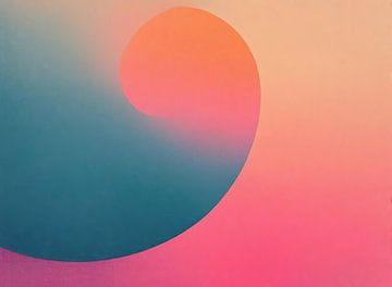Blauw Roze van Modern Collection
