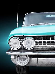 Voiture ancienne américaine Sedan Deville 1961 Front