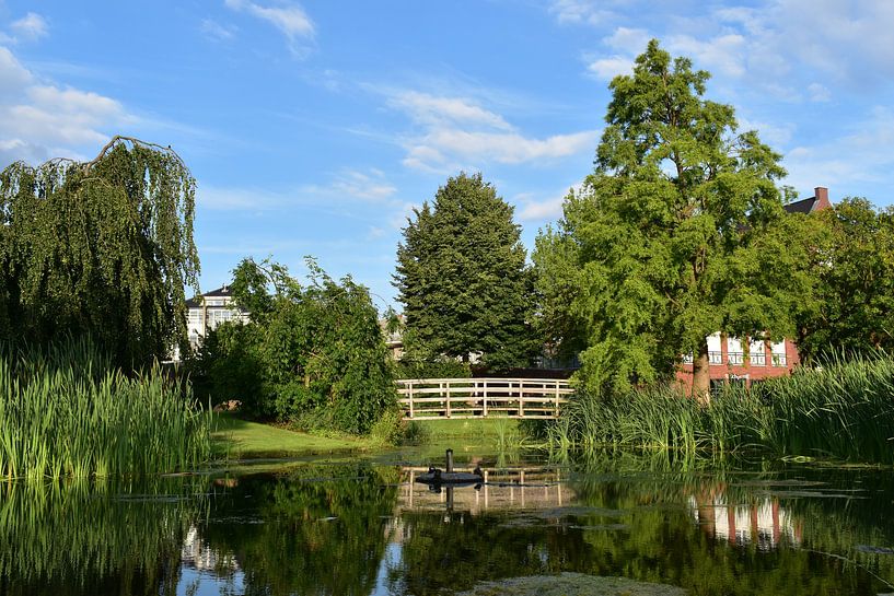 bomen met brug van H,M SOETENS