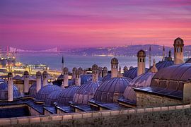 Sonnenaufgang in Istanbul von Michael Abid