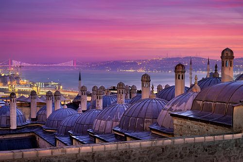 Zonsopgang in Istanbul