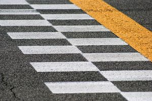 Start en finish op Monza, F1 circuit