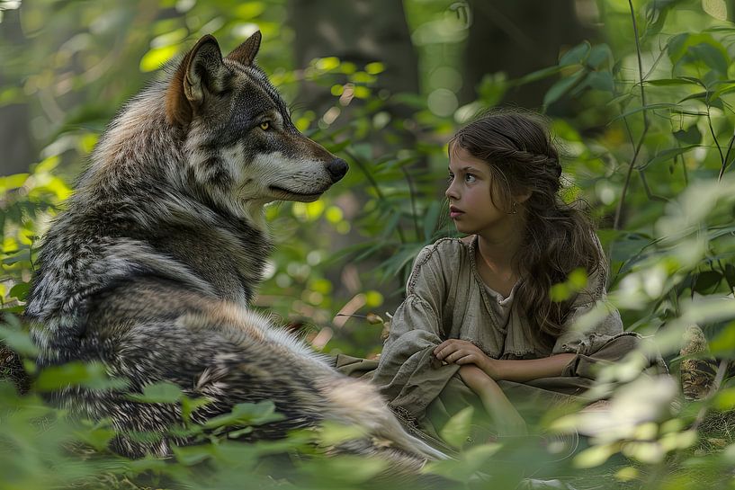 Wolves in the Netherlands encounter by Egon Zitter