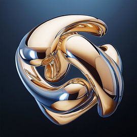 Metalen mal met patroon
