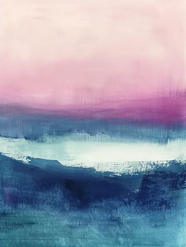 Peinture minimaliste scandinave