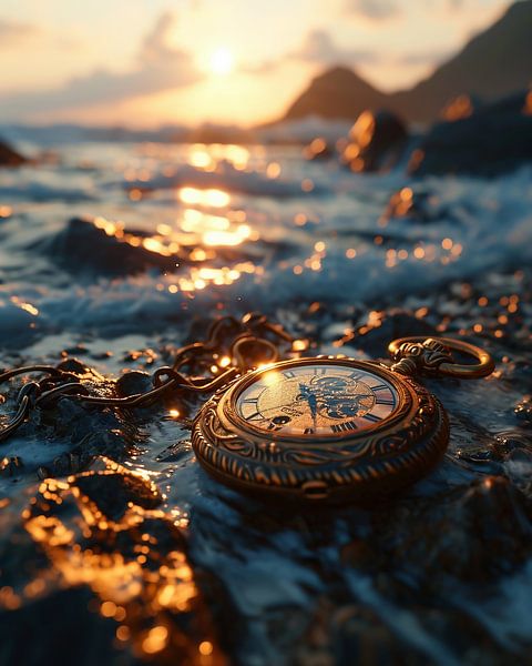 Flotsam en jetsam van fernlichtsicht