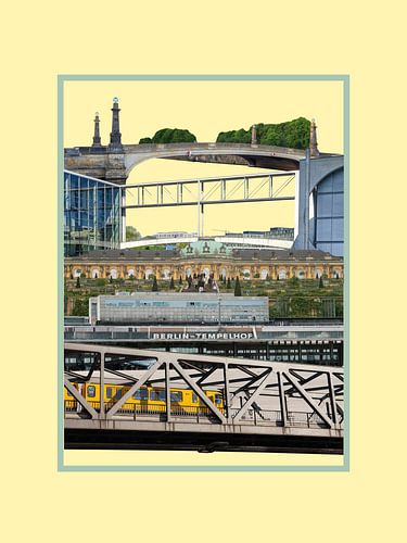 Stadtcollagen - Berlin Collage #09